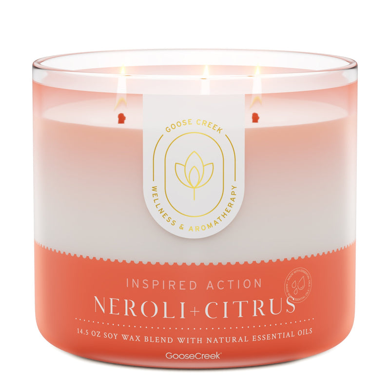 Neroli & Citrus Aromatherapy 3-Wick Candle 1F7P